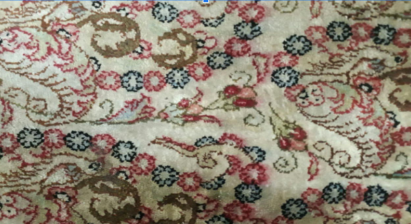 علل تداخل رنگ در فرش